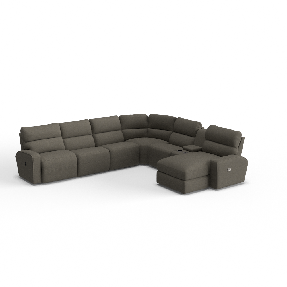 Maddox Corner Chaise Sectional w/ Storage